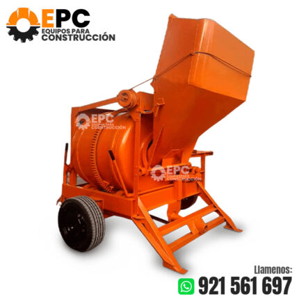 MEZCLADORA DE CONCRETO 12P3 MOTOR ASOLINERO DE 23 HP
